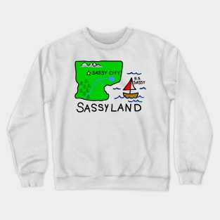 Sassyland - Sassy's Sassiest Boys - Phil Hartman SNL Crewneck Sweatshirt